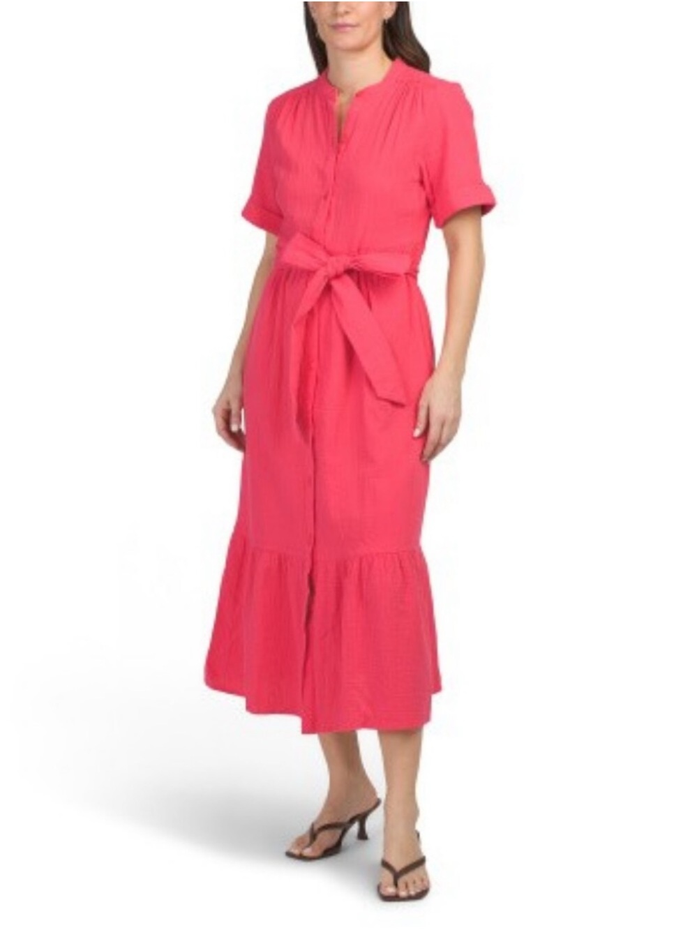 Johnny O MIDI Dress Gauze NWT